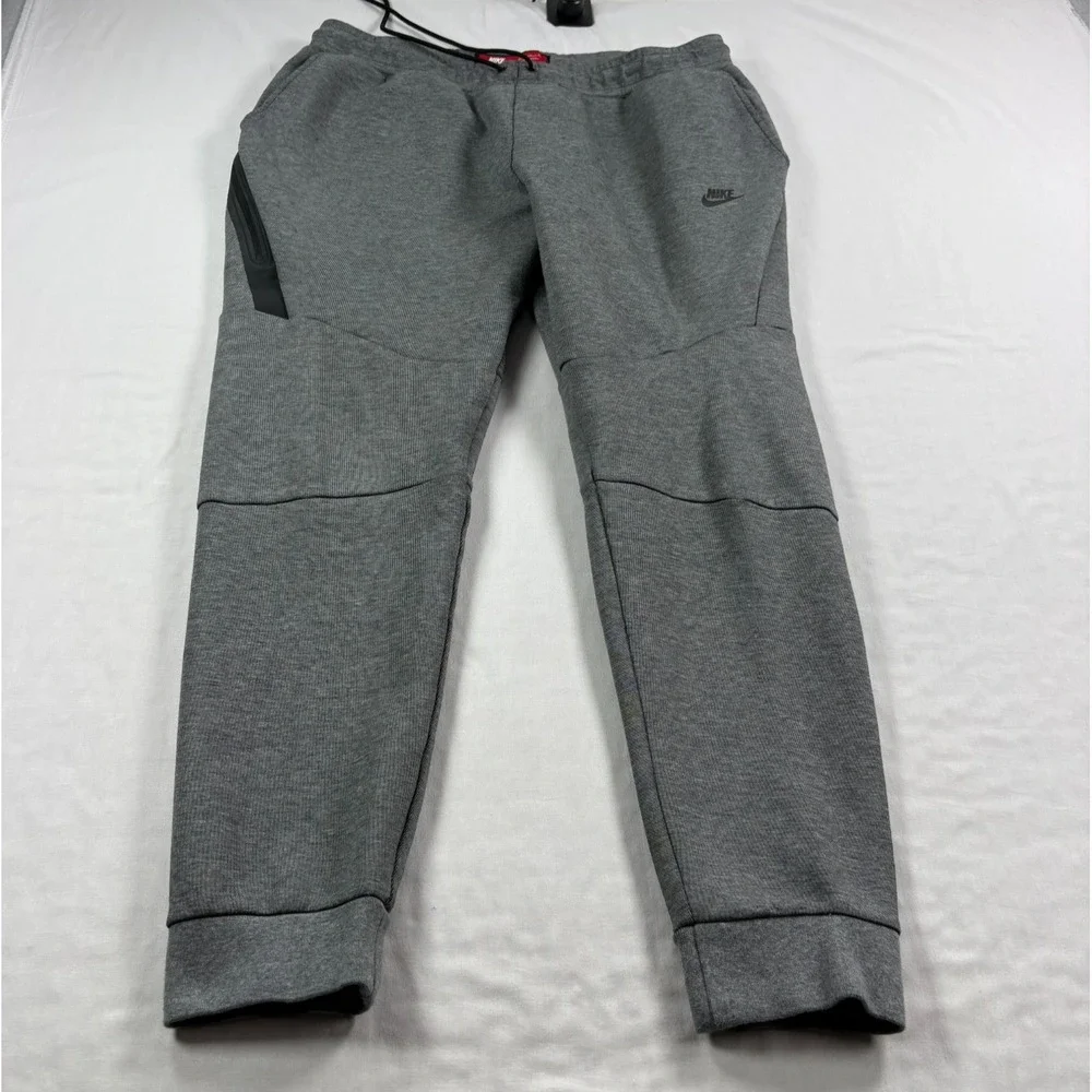 Nike Tech Fleece Jogger Pants Mens XL Gray Fleece Sweat Sportswear Lounge